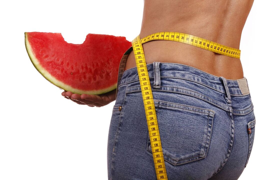 Pierderea în greutate cu o dietă cu pepene verde
